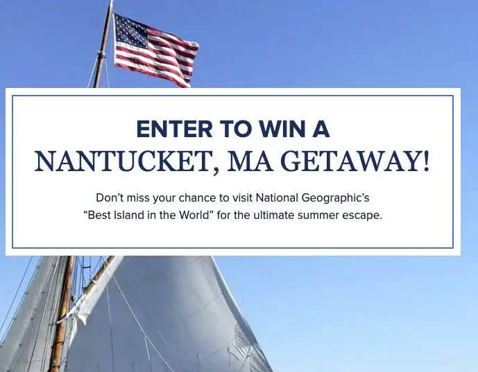 Win a $9,150 Trip for 4 to Nantucket