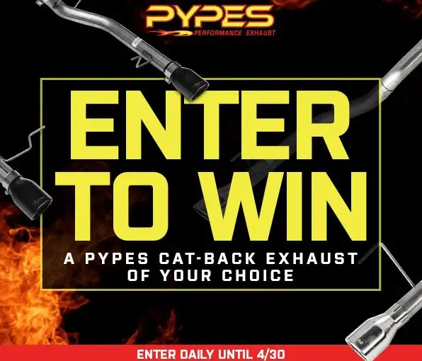 Win A $900 Car Exhaust System In The 2022 American Muscle Pypes Exhaust Giveaway