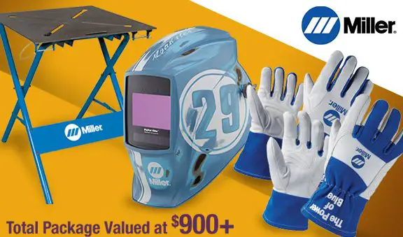 Win a $900 Welding Gear Package in the 2022 Racing Junk Miller Giveaway