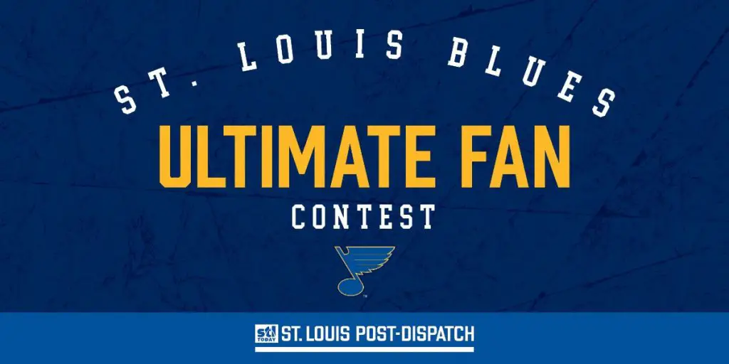 Win A $995 Prize Package In The St Louis Blues Ultimate Fan Contest
