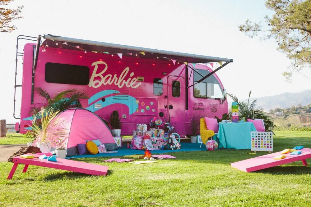 Win A Barbie RV Ultimate Dream Camp Experience