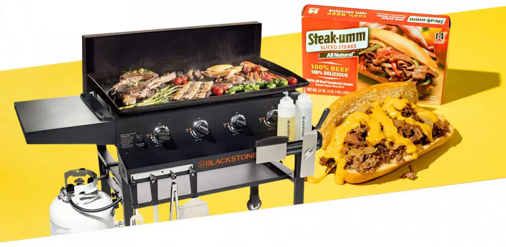Win A Blackstone Gas Griddle And Free Beef Sandwich Steak For A Year In The National Philly Cheesesteak Day Giveaway
