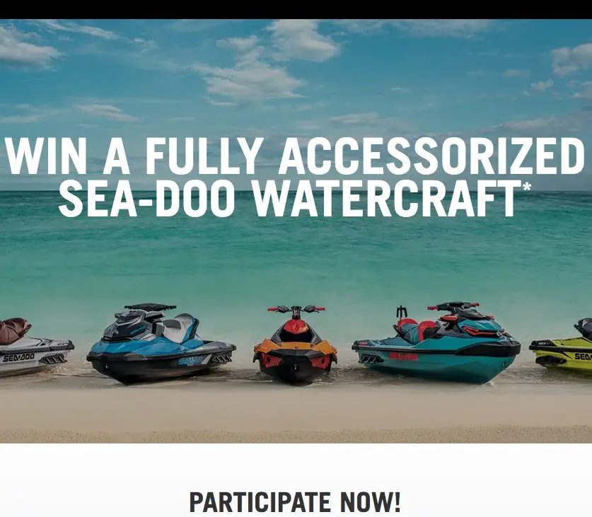 Win A BRP Sea-Doo Sweepstakes