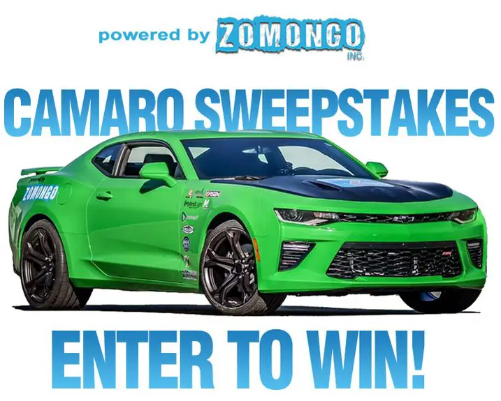 Win A Camaro Sweepstakes