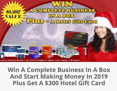 Win A Complete Business In A Box