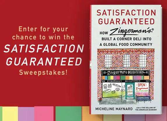 Win A Copy Of The Book SATISFACTION GUARANTEED And $100 Zingerman's Gift Card