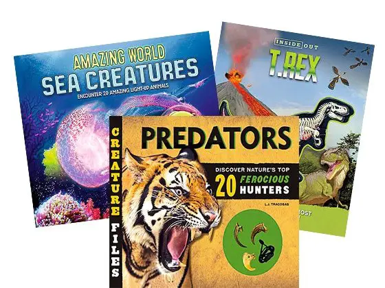 Win a Creature Files and Inside Out Book Series Bundle