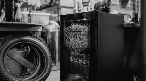 Win A Custom Day Of The Dead Mini Fridge