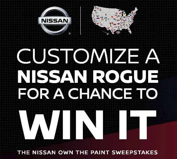 Win a Custom Nissan Rogue $41,430