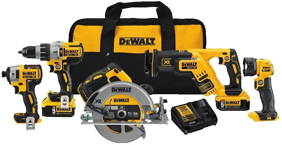 Win A DeWalt 20V MAX XR Cordless Brushless 5 Tool Combo Kit In The Rural King November Giveaway