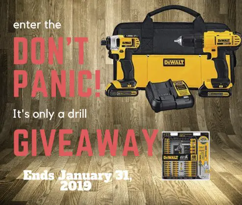 Win a DeWalt Drill Driver/Impact