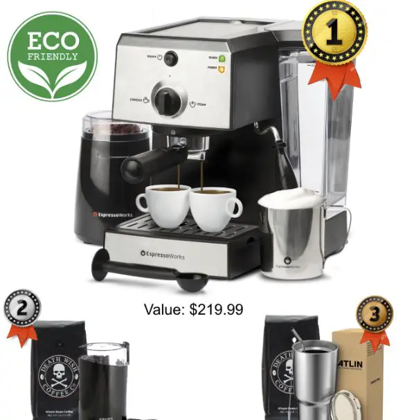 Win a Espresso Machine Set