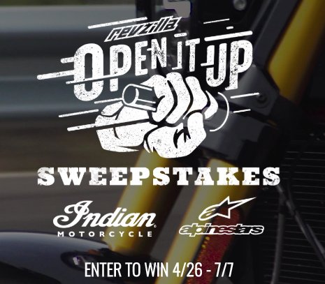 Win A Free Indian FTR 1200 S 2019 Motorcycle