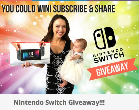 Win a Free Nintendo Switch!
