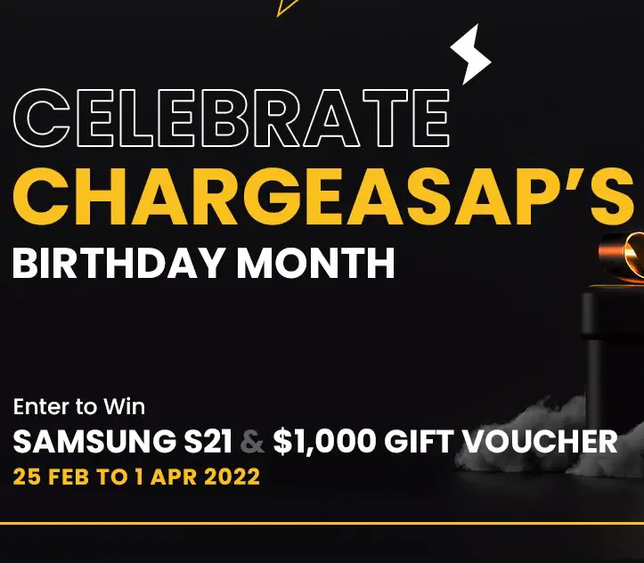 Win A Free Samsung S21 Phone And A $1,000 Gift Card In The Chargeasap's Samsung S21 Sweepstakes