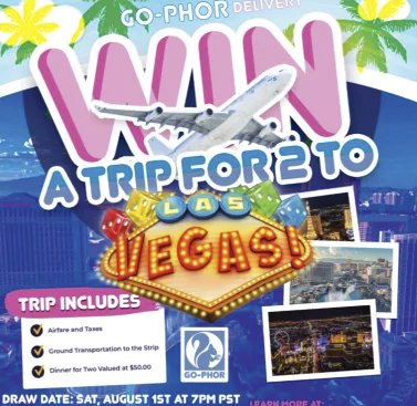Win a Free Trip to Las Vegas