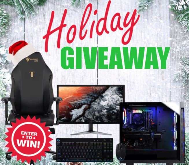 Win A Full Gaming PC Setup In The TechGuided.com Secret Lab PC Gaming Setup Giveaway