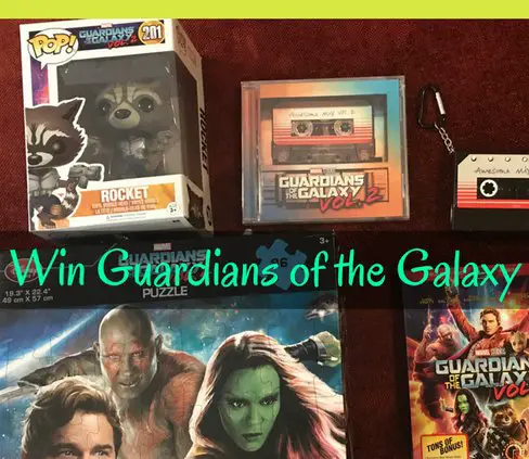 Win a Guardians of the Galaxy Vol. 2 Prize Package