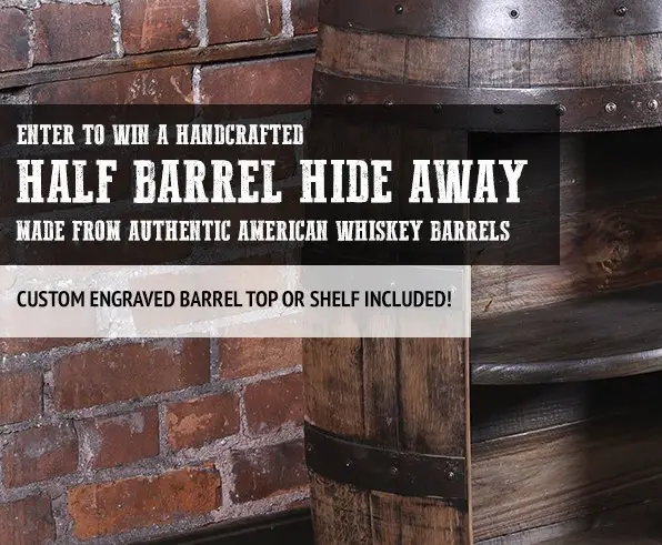 Win a Half Barrel Hide Away