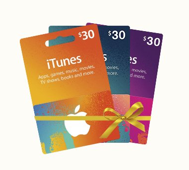 Win a iTunes Card, 25 Winners!