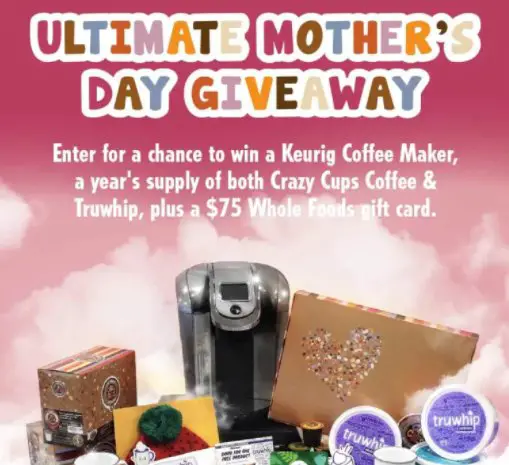 Win A Keurig Coffee Machine + 1-Year Supply Of Coffee And More
