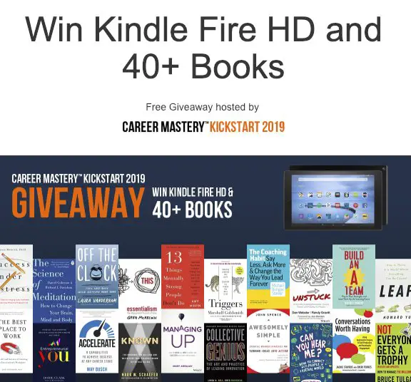 Win a Kindle Fire HD and Books
