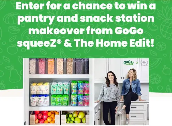 Win A Kitchen Makeover In The Gogo Squeez The Home Edit Sweepstakes