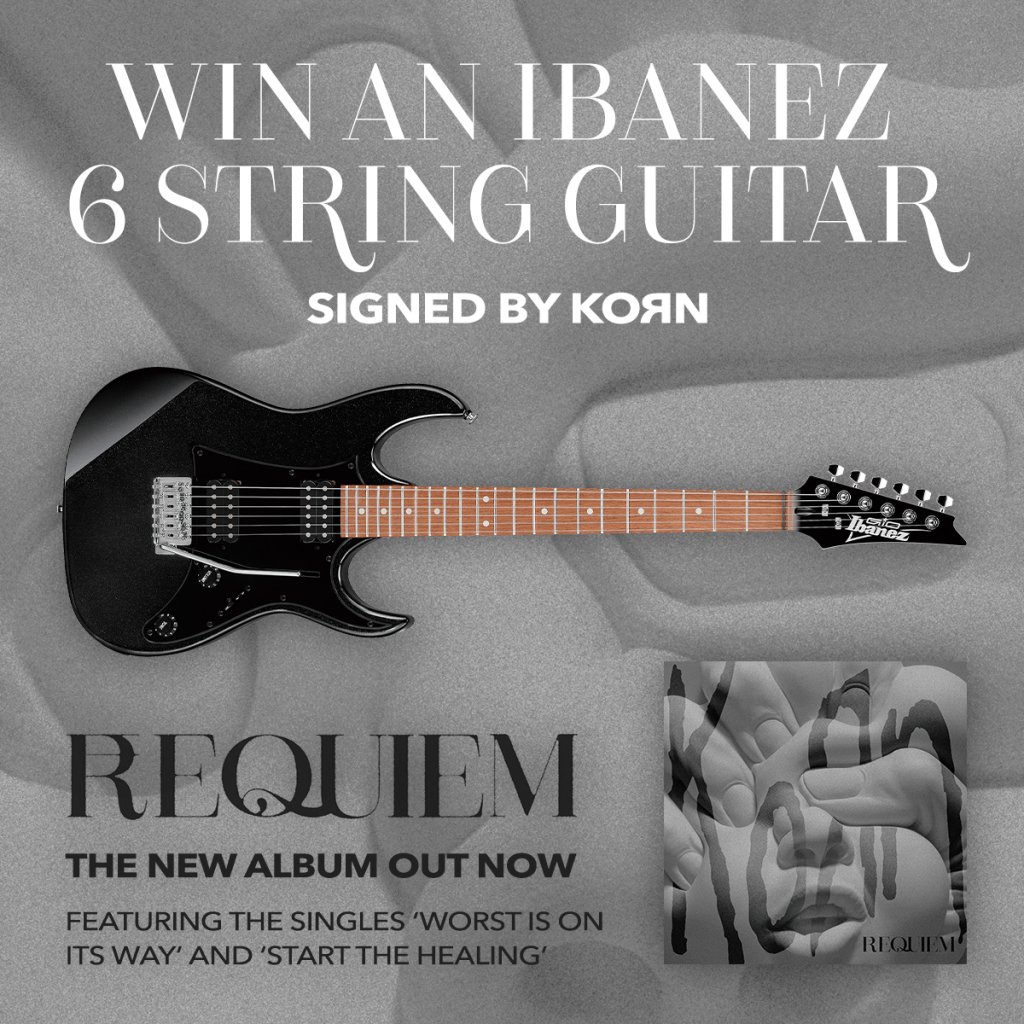 Win A KORN-Signed Ibanez Guitar