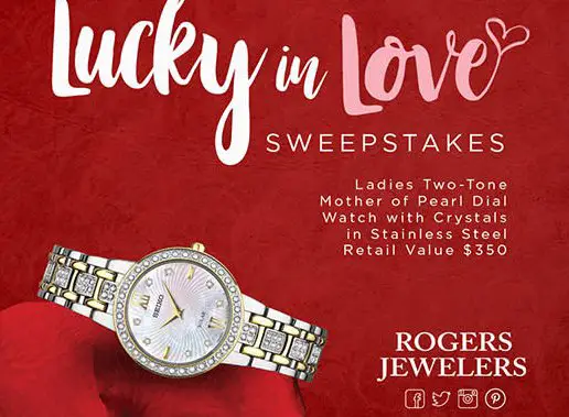 Win a Ladies Two-Tone Mother of Pearl Dial Watch