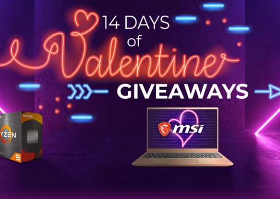 Win A Laptop, Gaming PC or More In The Newegg 14 Days Of Valentine Giveaway