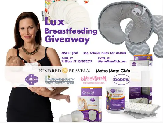 Win a Lux Breastfeeding Package!