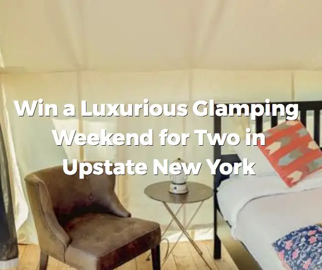 Win a Luxurious Glamping Weekend for 2