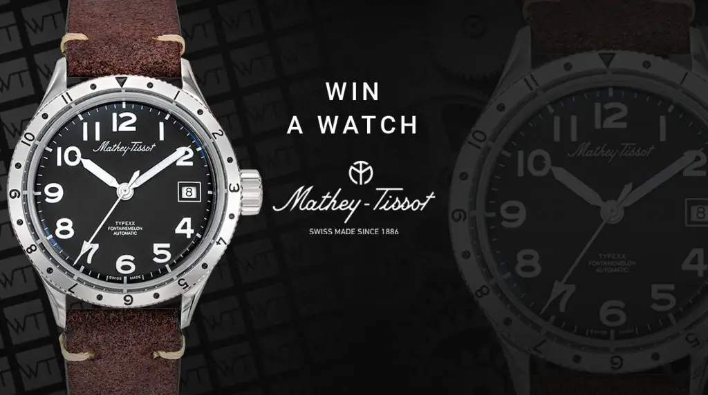 Win A Mathey Tissot Watch In The World Tempus Watch Giveaway