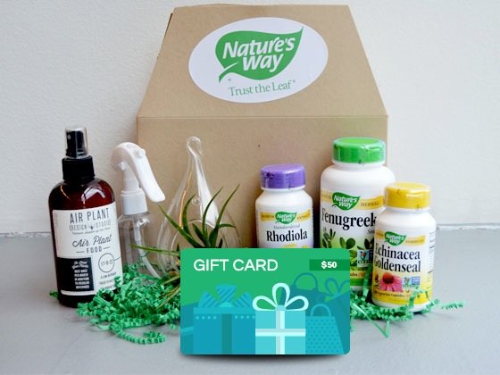 Win a Natures Way Prize Package!