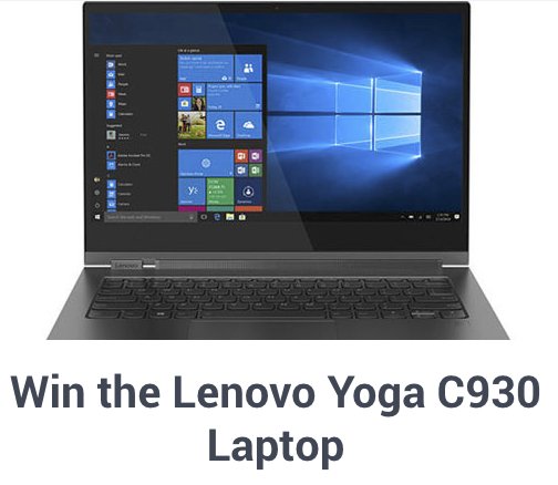 Win A New Laptop