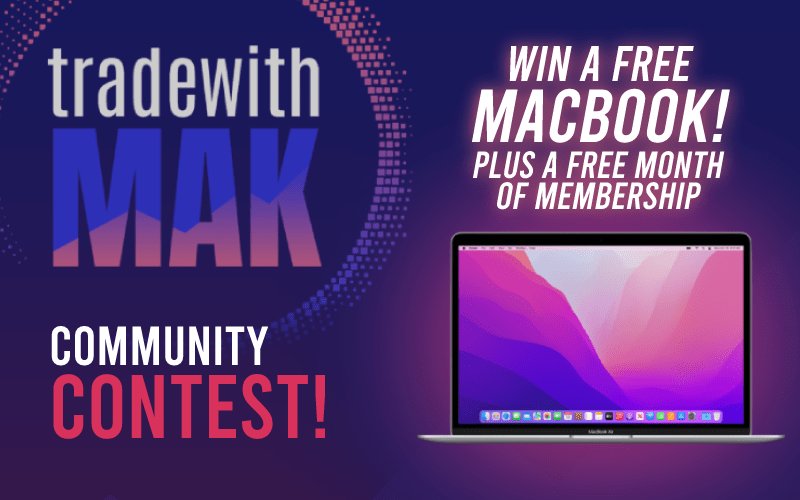 Win A New MacBook In The Trade With MAK Free Option Trading Kickstarter Kit Giveaway