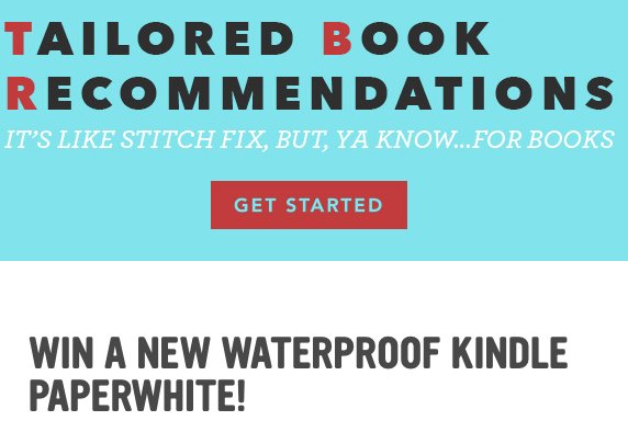 Win A New Waterproof Kindle Paperwhite!