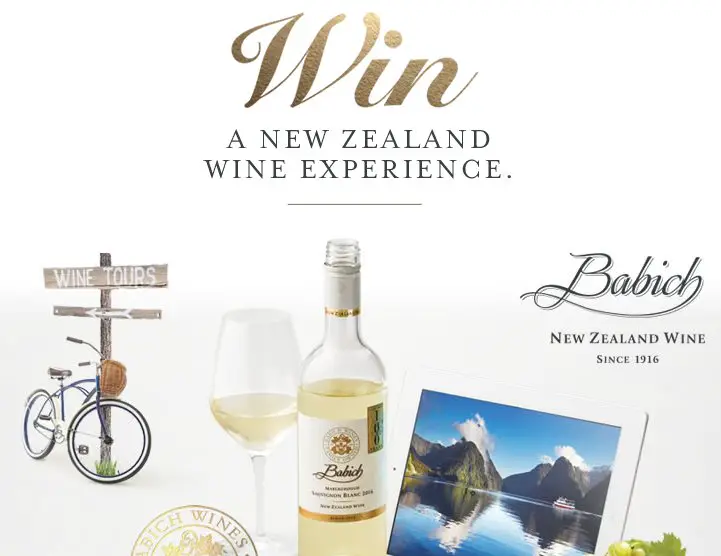Win a New Zealand Wine Experience