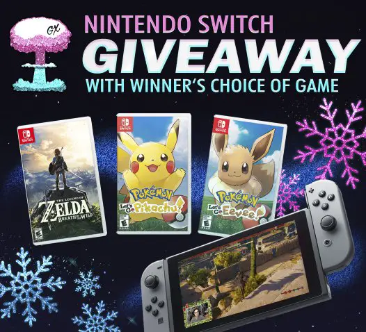 Win a Nintendo Switch, & Game of Choice