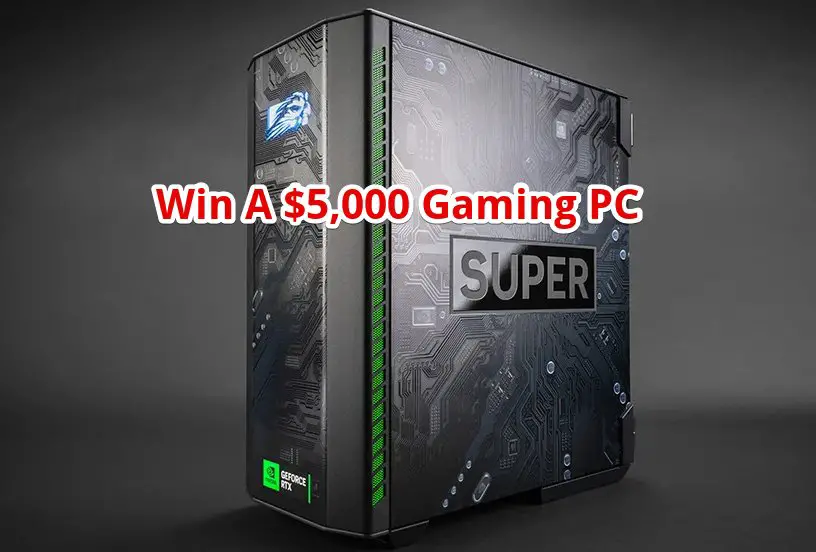 Win A NVIDIA GeForce SUPER Themed Talon Gaming PC Worth $5,000