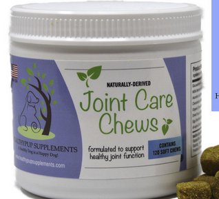 Win A One Year Supply of Healtypup Joint & Hip Supplement Dog Chews