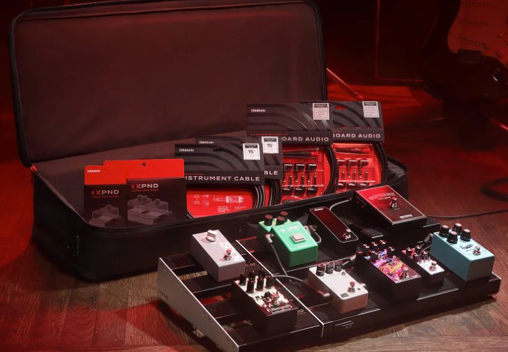 Win A Pedalboard And 8 Guitar Effects Pedals In The D'Addario XPND Pedalboard Giveaway