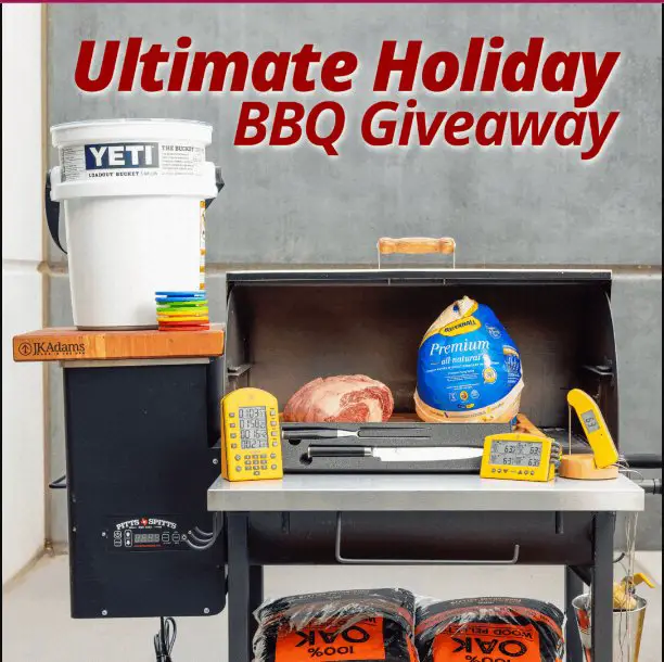 Win A Pellet Grill And Other Prizes In The Ultimate Holiday BBQ Giveaway