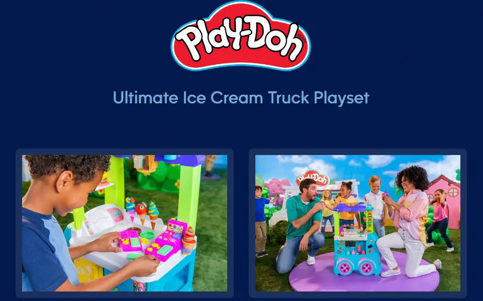 Win A Play-Doh Ultimate Ice Cream Truck Playset In The ABC GMA3 Hasbro Giveaway {40 Winners}