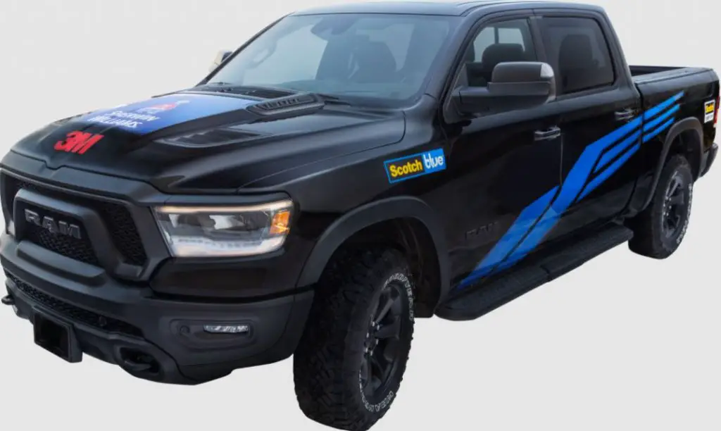 Win A RAM 1500 Rebel Truck - 3M  ScotchBlue Painter's Tape Sweepstakes