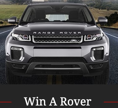 Win a Range Rover Worth $42,650