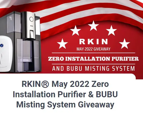 Win A RKIN Water Purifier Or Misting System