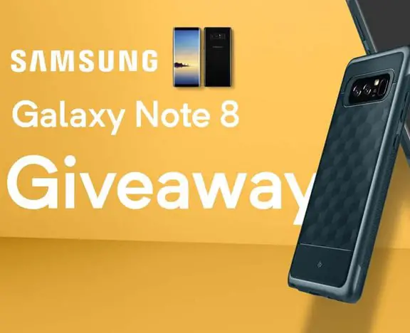 Win a Samsung Galaxy Note 8