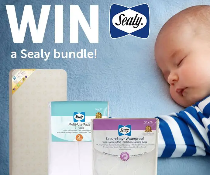 Win a Sealy Baby Ultra Rest Crib and Toddler Mattress