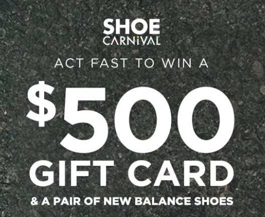 Win a Shoe Carnival Gift Card